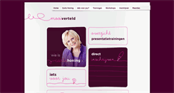 Desktop Screenshot of mooiverteld.nl